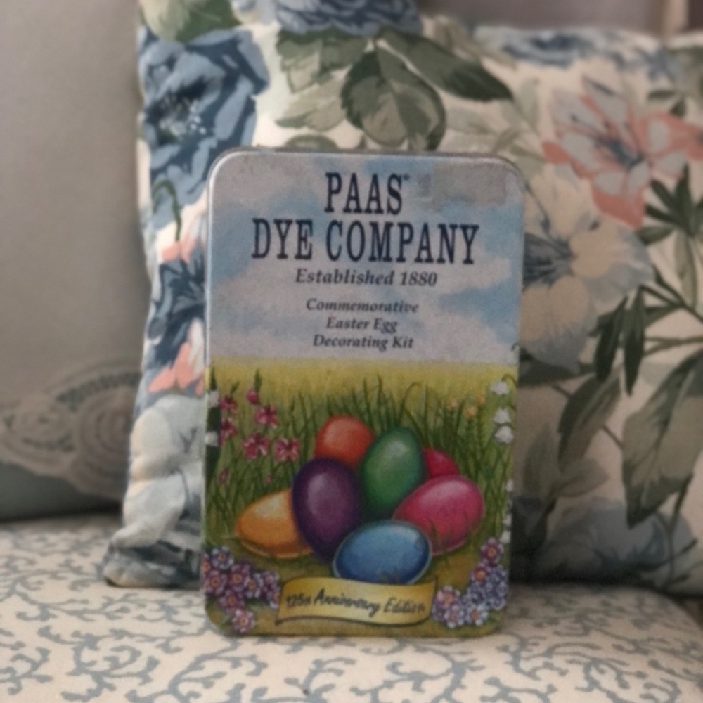 -- Pass dye company Easter tin with decoration kit 25th anniversary kit uno…